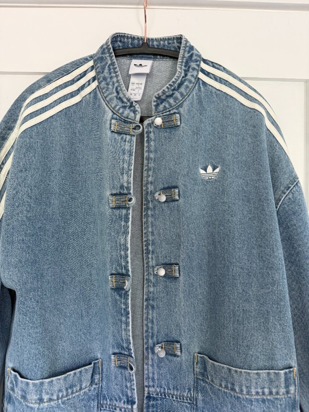 Adidas New Chinese Denim Jacket - Picture 3 of 5